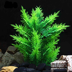 Wewoo Décoration aquarium Artificielle Arbre Plant Figurines D'herbe Miniatures Fish Tank Paysage, Taille: 18,0 x 25,0 cm