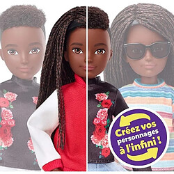 Acheter CREATABLE WORLD Kit complet cheveux noirs tresses - GGG55 - Poupee Mannequin - 6 ans et +