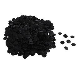 Capuchon à vis décoratif pour couvercle de trou de vis Phillips 500Pack rond noir