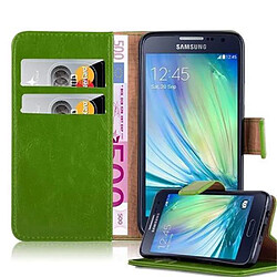 Cadorabo Coque Samsung Galaxy A3 2015 Etui en Vert