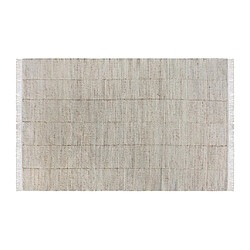 Vente-Unique Tapis en jute et laine fait à la main - 200 x 290 cm - 1200g/m2 - Naturel - TAKORADI