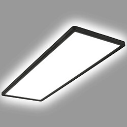 Acheter Ledkia Plafonnier LED 24W Rectangulaire CCT 580x200 mm Double Face SwitchCCT Noir Sélectionnable (chaud-neutre-froid)