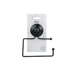 Avis Berilo Porte-rouleaux pour Papier Toilette Noir Acier ABS 12 x 14 x 3,5 cm (12 Unités)