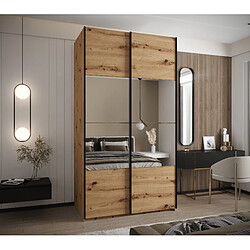 Abiks Meble Armoire à portes battantes Lux 4 245,5/140/64 2 portes