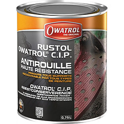 Primaire anticorrosion haute résistance - Rustol CIP - 750 ml - OWATROL