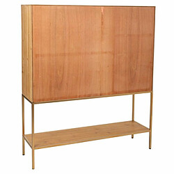 Acheter Buffet Alexandra House Living Doré Naturel Fer Bois d'épicéa 37 x 139 x 120 cm