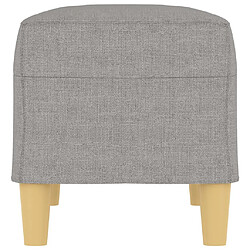 Avis Helloshop26 Banc banquette 70 x 35 x 41 cm tissu gris clair 02_0010585