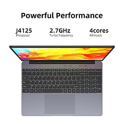 Acheter Ordinateur Portable 15.6 Pouces 8GB RAM 256GB SSD Windows 10 Intel Celeron WiFi Bluetooth YONIS