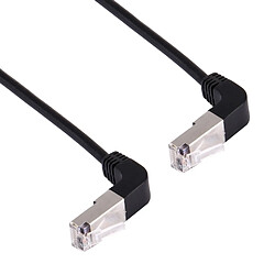 Avis Wewoo 1m RJ45 mâle plié vers le haut au RJ45 haut haut de câble de réseau LAN