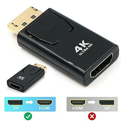 Avis Universal 4 K Display Port DP Homme à HDMI Femme Adaptateur Audio HD Convertisseur 1080P HD TV