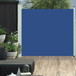 Maison Chic Auvent latéral rétractable de balcon | Store extérieur | Auvent solaire de patio 170x300 cm Bleu -GKD84939