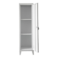 Acheter Helloshop26 Armoire à casier métallique vérouillable 137 x 38 x 38 cm blanc 03_0006360