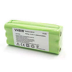 vhbw NiMH batterie 2000mAh (14.4V) pour robot aspirateur Home Cleaner robots domestiques come Dirt Devil 0606004