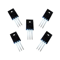 5pcs Transistors à Effet de Champ MOSFET 600V 8A 3 Pin TO-220 8N60