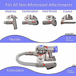 Avis Magnifique pour tuyau d'extension Dyson et verrouillage de gâchette-tuyau Flexible et support d'interrupteur pour aspirateur Dyson V15V11V10V8V7