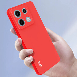 Avis Coque pour Xiaomi Redmi Note 13 Pro Silicone Gel Souple Fine Imak UC-4 Rouge