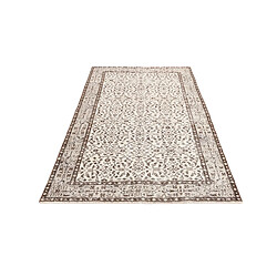 Vidal Tapis de laine 208x117 beige Ultra Vintage pas cher