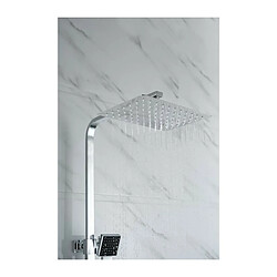 Avis Colonne de douche - Mitigeur thermostatique - Pomme haute rectangle 30x20 cm - OCEANIC - Chrome