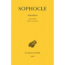 Tragédies. Vol. 3. Philoctète. Oedipe à Colone - Occasion