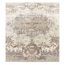 Vidal Tapis de laine 251x150 beige Ultra Vintage pas cher