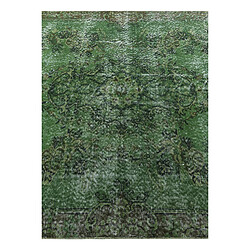 Vidal Tapis de laine 262x173 vert Ultra Vintage pas cher