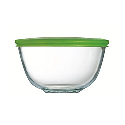 PYREX Bol de préparation + couvercle en plastique 14 cm transparent