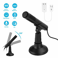 Avis Microphone à Condensateur USB Micro D'ordinateur Cardioïde Professionnel Pour L'enregistrement Style2