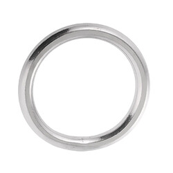 Acheter Acier Inoxydable Sans Couture O Anneaux Ronds Cercle Artisanat Bateau Sangle 6x30mm