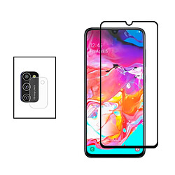 PHONECARE Kit Film Caméra Arrière + Film de Verre Trempé 5D Full Cover pour Samsung Galaxy A41