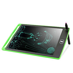 Wewoo Tablette graphique vert Portable 8.5 pouces LCD Écriture Dessin Graffiti Électronique Pad Message Conseil Papier Brouillon avec Stylo, CE / FCC / RoHS Certifié pas cher