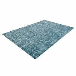 Acheter Paris Prix Tapis Vintage Tissé à la Main Etna Bleu Pétrole 80 x 150 cm