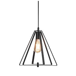 HOROZ ELECTRIC Suspension MAXWELL métal noir triangle 60W