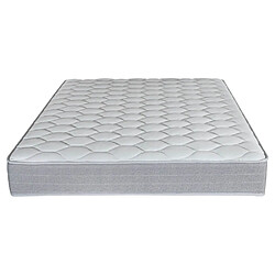 Ebac Matelas mousse 140x190 Madere - Mousse - Hauteur 24 cm - 3 zones - Soutien ferme pas cher