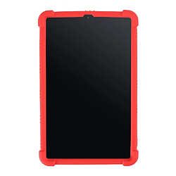 Coque en silicone Souple avec béquille rouge pour votre Samsung Galaxy Tab A 8.0 (2019) with S Pen SM-P200