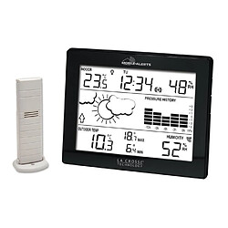 LA CROSSE TECHNOLOGY WS9274-B-DISMA Station météo complete et connectable - Noir