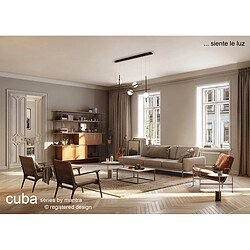 Acheter Inspired Lampe de table Cuba, LED 8W, 3000K, 600lm, Or/Noir, 3 ans de garantie