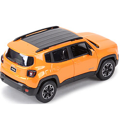 Avis Universal 1: 24 Jeep Renegade 4x4 Chute Chute Electrostatique Moulding Car Collection Model Car Toy | Moulding Toy Car (orange)