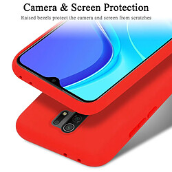 Cadorabo Coque Xiaomi RedMi 9 Etui en Rouge pas cher