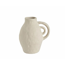 Vase Alexandra House Living Atenas Blanc Céramique 23 x 26 x 18 cm