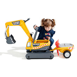 Falk / Falquet Porteur enfant Pelleteuse Super Builder 3 à 7 ans - Falk