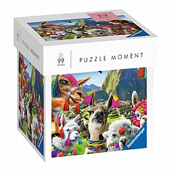 Avis Ravensburger Puzzle Moment 99 pieces - Lamas