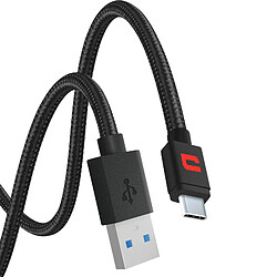 Câble USB vers USB-C officiel Crosscall Noir 1,2m