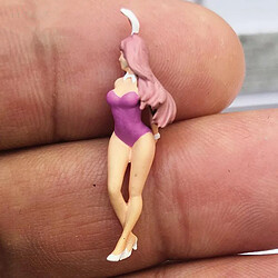 Figurine Miniature Peinte à L'échelle 1:64 Bunny Girl Railway Diorama Collectibles Style D pas cher