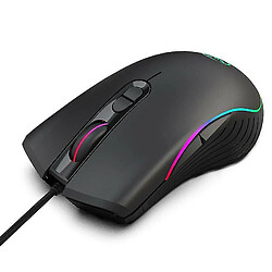 Universal Gaming Mouse 6400DPI Ergonomic Hand Grips RGB RETRACTIF OPTICAL WIRED GAMING MONDE pas cher