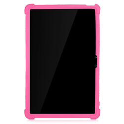 Coque en silicone avec béquille coulissante rose pour votre Lenovo Xiaoxin Pad Pro 11.5 pouces