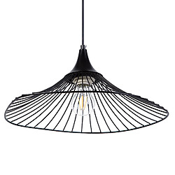 Acheter Beliani Lampe suspension GIONA Métal Noir