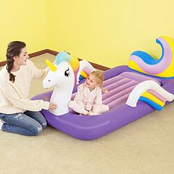 Lit Gonflable pour Enfants Licorne Bestway 196x104x84 cm