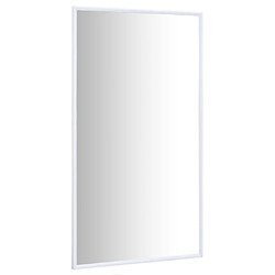 vidaXL Miroir Blanc 100x60 cm