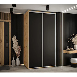 Abiks Meble Armoire DAVOS 1 À Portes Coulissantes 235,2/140/45 2 Portes