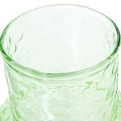 Vase Alexandra House Living Vert Verre 14 x 33 cm